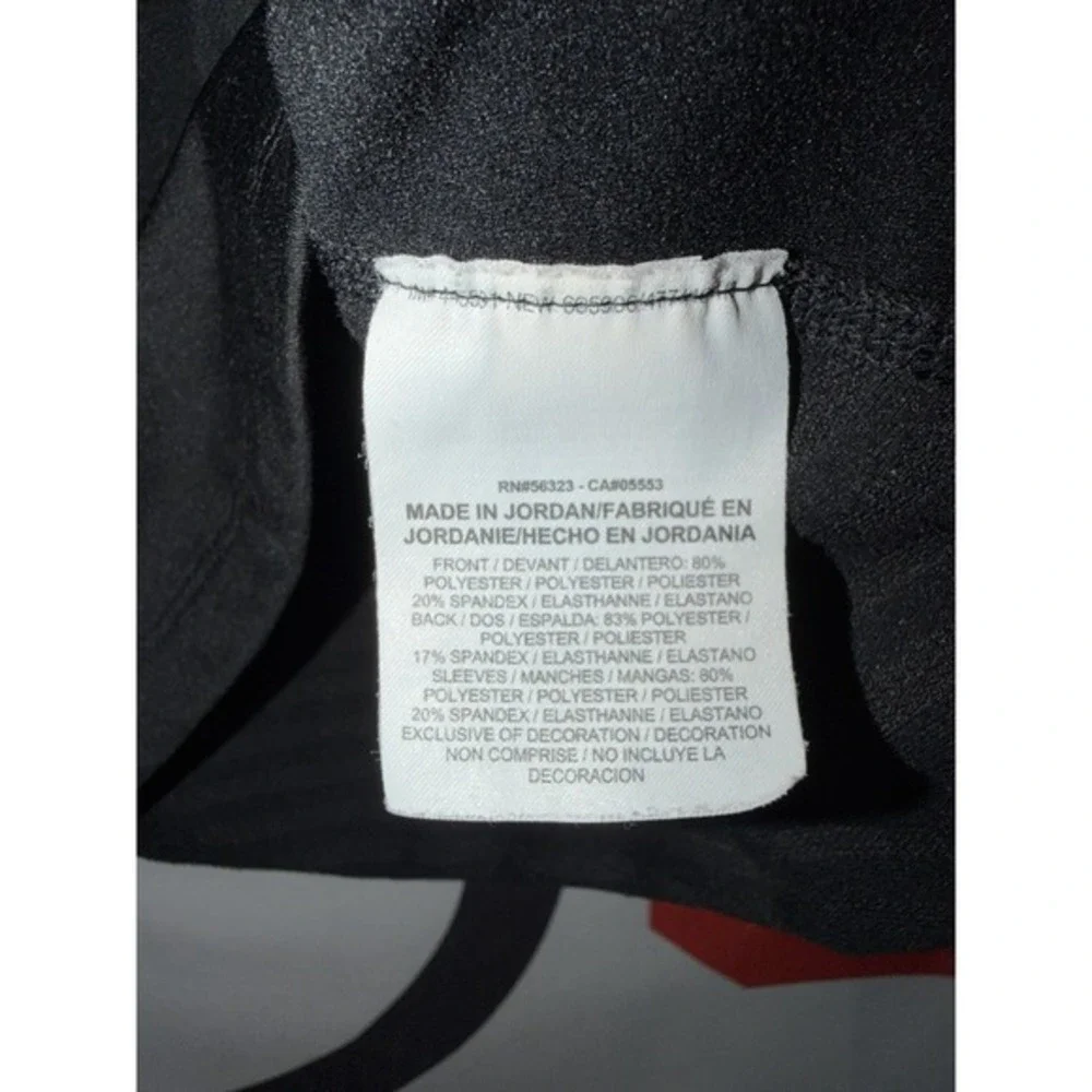 Nike Pro Half Zip Pullover Sweatshirt Womens Medium Black‎